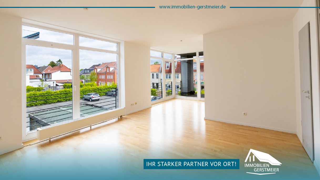 Lichtdurchflutete Wohnung in der Auricher Innenstadt!