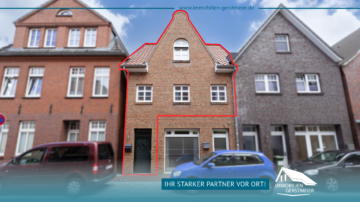 Stadtwohnung mit Charme – Wohnen auf mehreren Ebenen!, 26603 Aurich, Apartment
