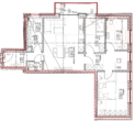 Grundriss OG - WE 1.1