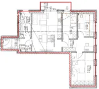 Grundriss OG - WE 1.1