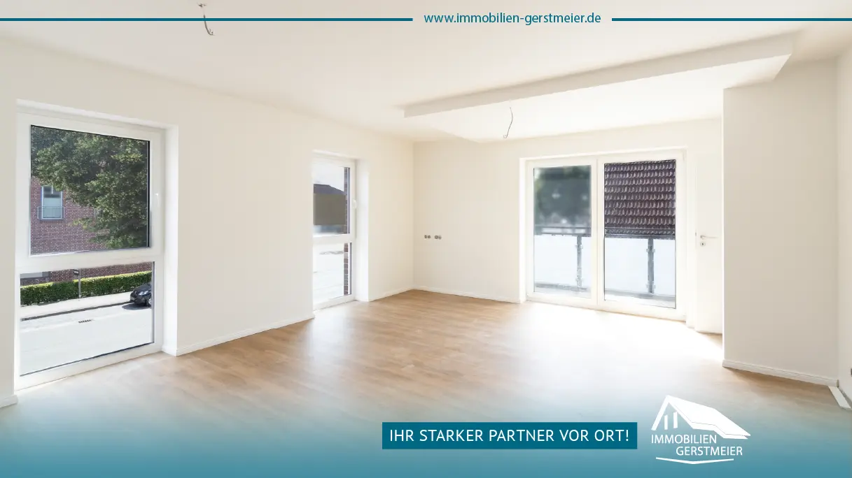 Helle 2-Zimmer-Obergeschosswohnung – Neubau in Top-Zentrumslage