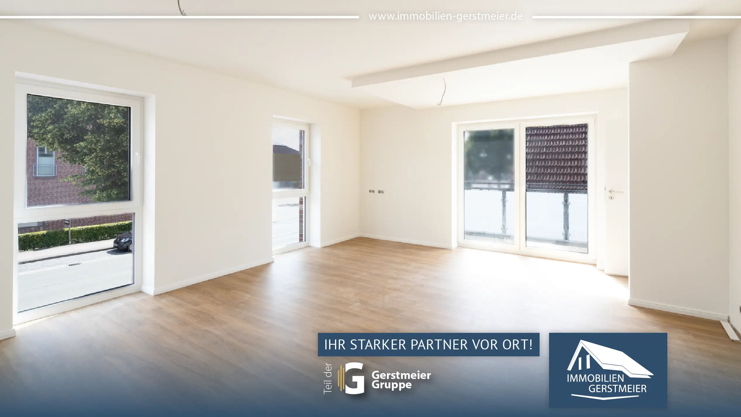 Helle 2-Zimmer-Obergeschosswohnung – Neubau in Top-Zentrumslage