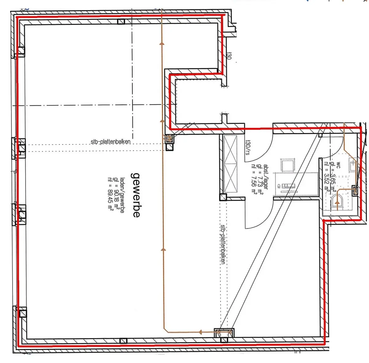 Grundriss EG - GEW.1