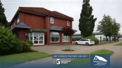 Repräsentative Gewerbeimmobilie mit Entwicklungspotenzial nahe Klinikneubau & Gewerbepark!, 26624 Südbrookmerland, Bürofläche