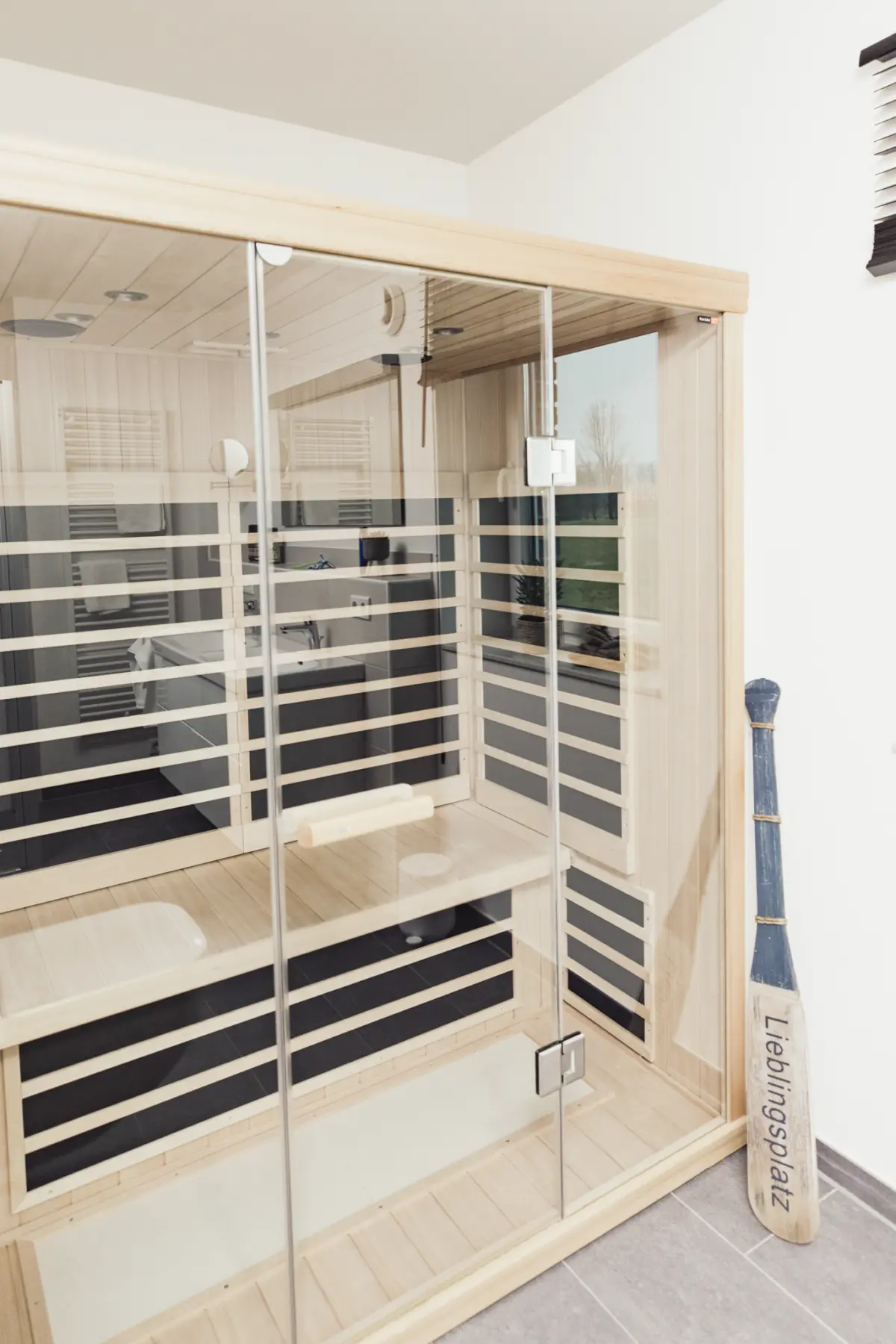 Badezimmer/Infrarotkabine