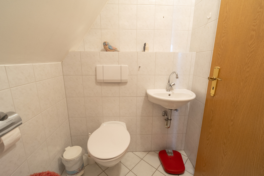 WC im Obergeschoss