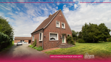 Gepflegtes Einfamilienhaus mit Nebengebäuden und großem Garten in Moormerland-Hatshausen, 26802 Moormerland, Einfamilienhaus