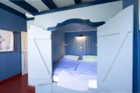 Schlafzimmer Erdgeschoss - mit Butzenbetten