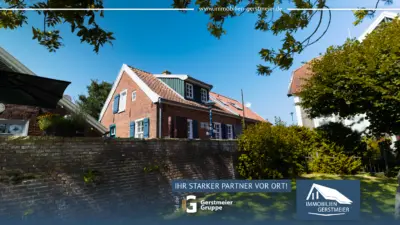 Besondere Lage am Kutterhafen – Ferienhaus mit Hafen- und Weitblick über das Weltnaturerbe Wattenmeer, 26427 Neuharlingersiel, Doppelhaushälfte