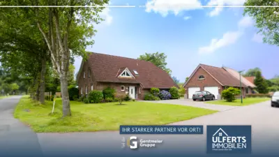 Ländlicher Wohntraum mit Top-Infrastruktur: Familienfreundliches Einfamilienhaus mit großem Garten, 26835 Hesel, Einfamilienhaus