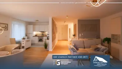 Exklusive Wohnlage – 3-Zimmerwohnung in einer Villa im 1. Obergeschoss mit Tiefgaragen-Stellplatz, 26603 Aurich, Etagenwohnung
