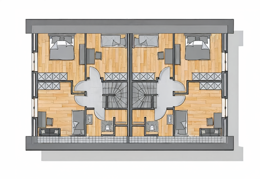 Grundriss Dachgeschoss