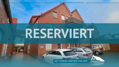 Barrierearmes Wohnen in der Wittmunder Innenstadt – 2-Zimmer-Wohnung mit Loggia, 26409 Wittmund, Etagenwohnung