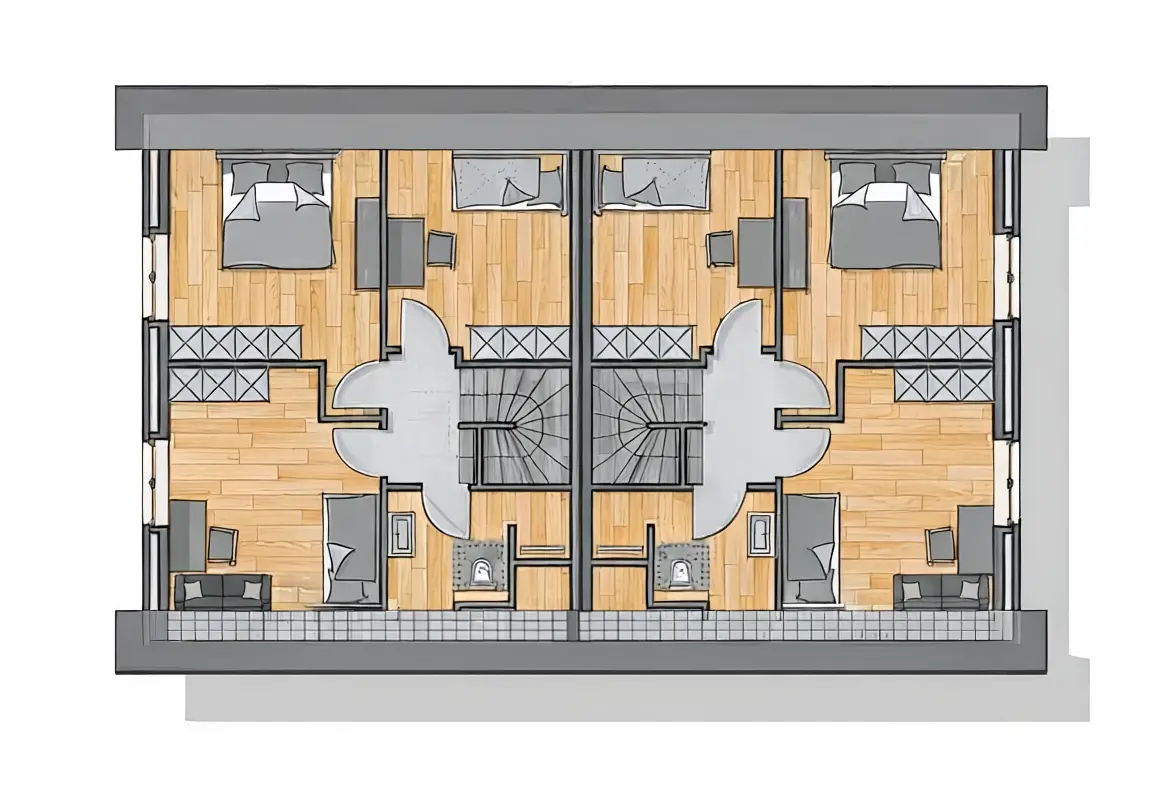 Grundriss Dachgeschoss