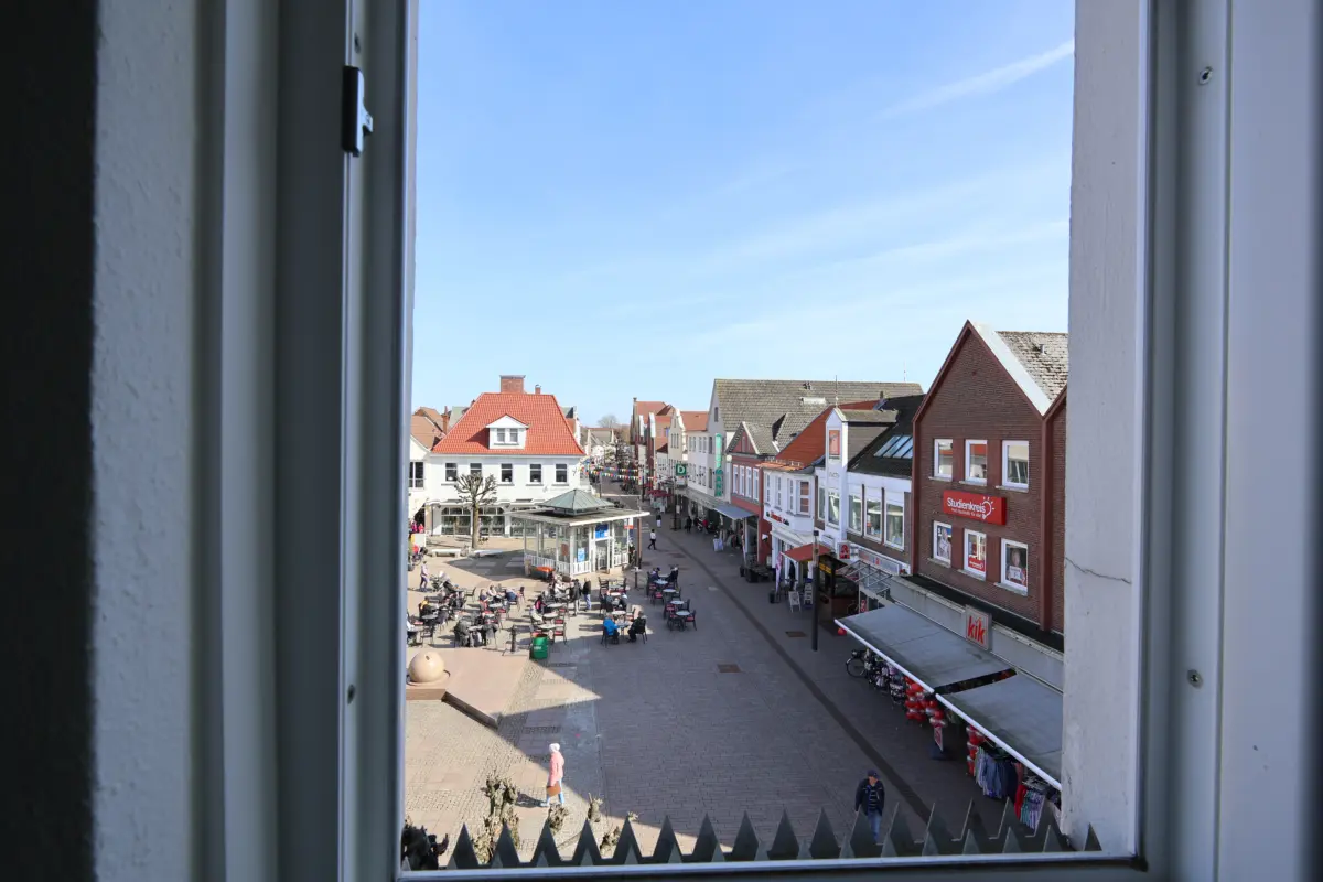 Blick auf den Marktplatz